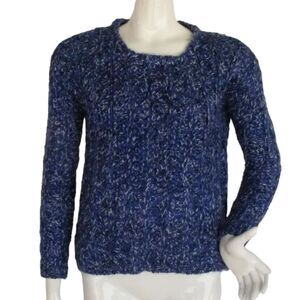 GAP Marled Sweater, Oversized XXS, Alpaca Blend, Chunky, Soft, Long sleeve